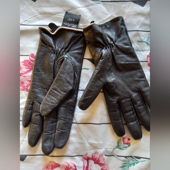 Leather gloves size 6.5 - Picture 3 of 7